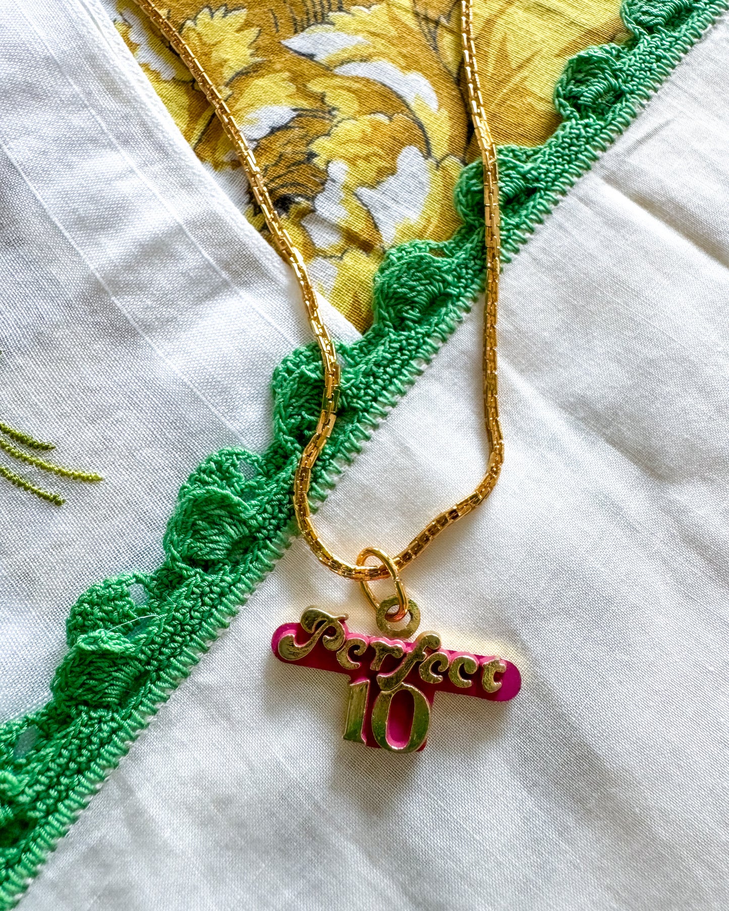 Vintage "Perfect 10" Necklace