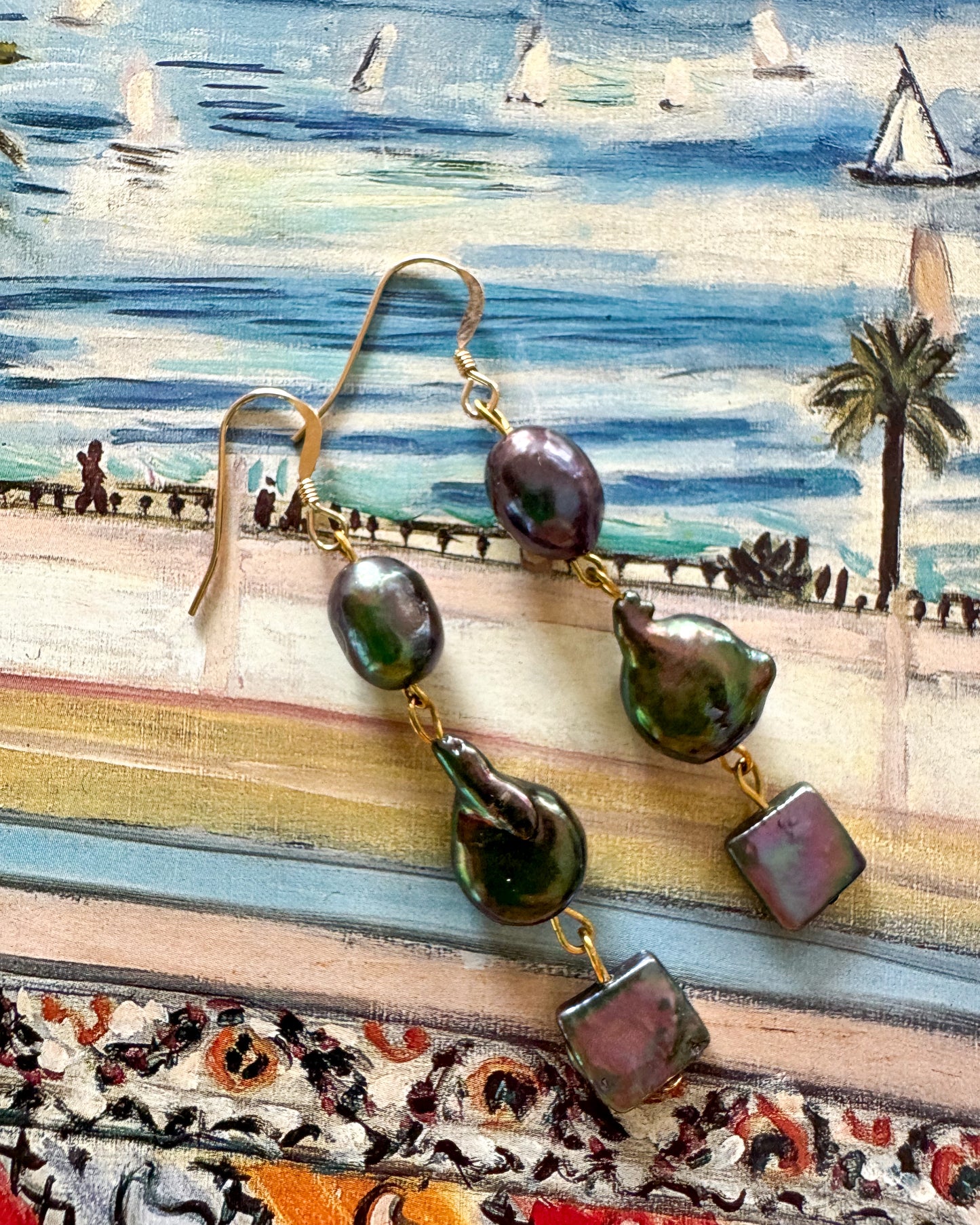 Pearl Drop Earrings