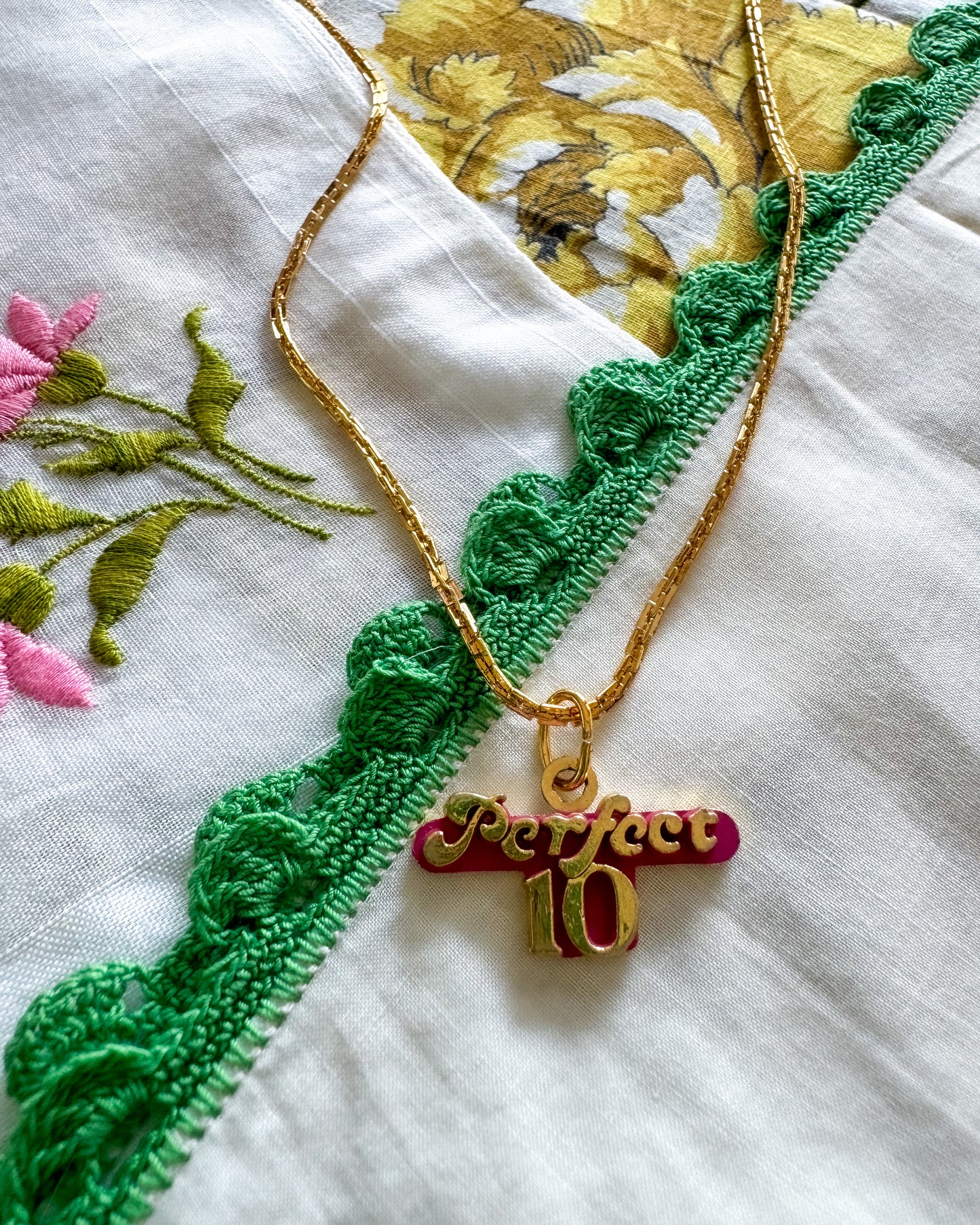 Vintage "Perfect 10" Necklace