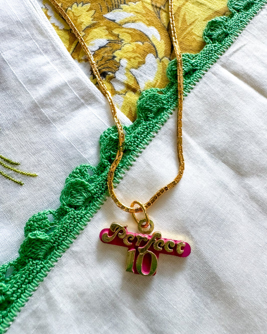 Vintage "Perfect 10" Necklace
