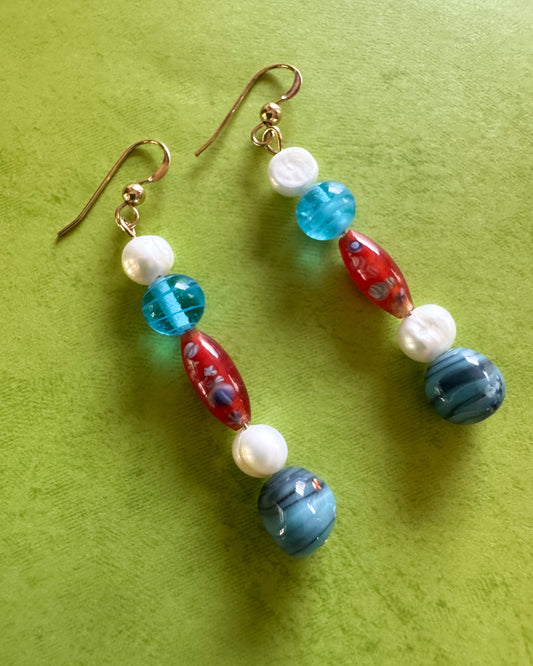 Late Summer Earrings No. 2