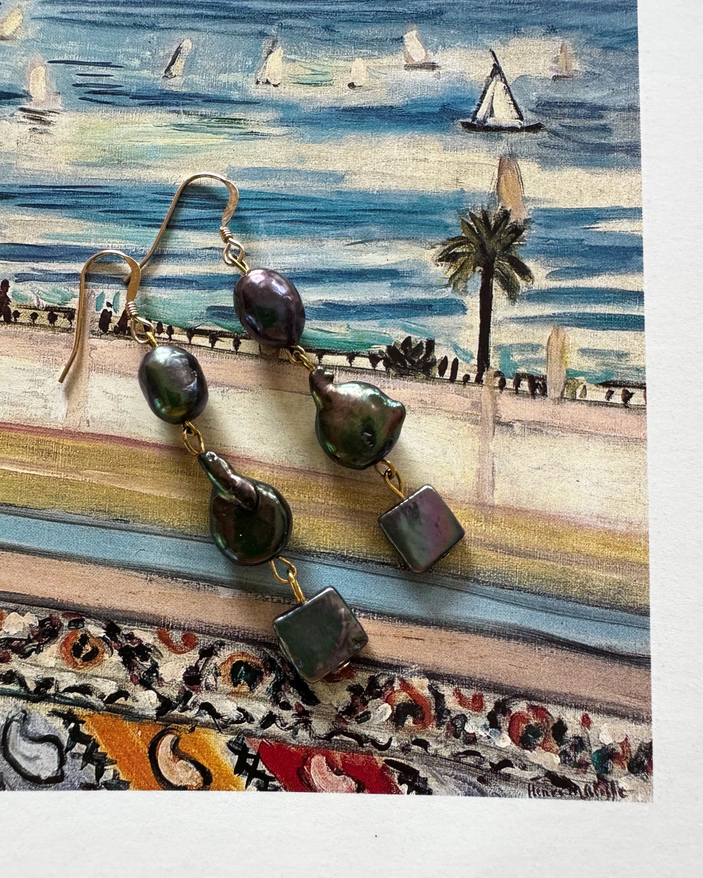 Pearl Drop Earrings