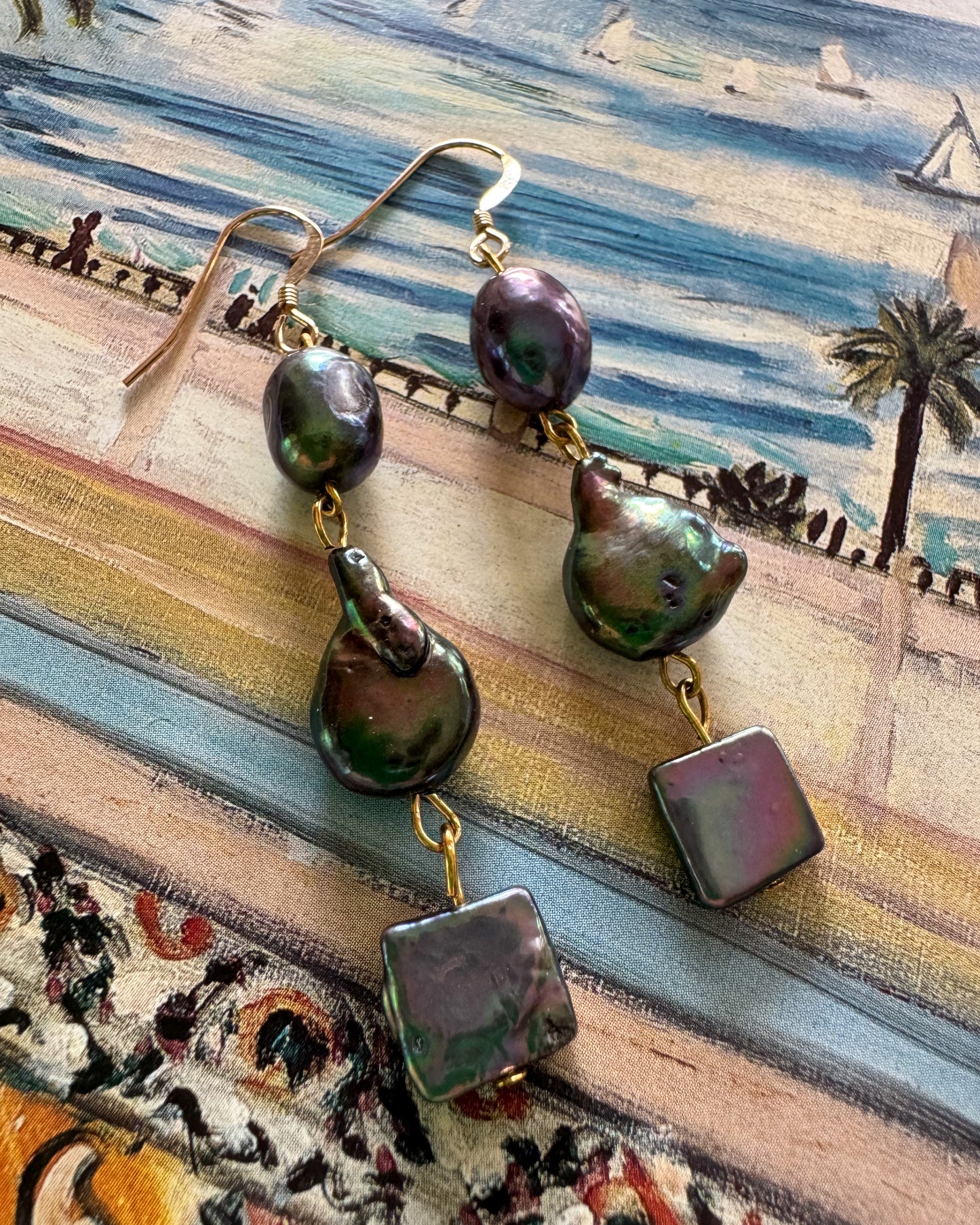 Pearl Drop Earrings